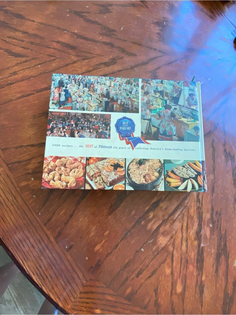 Pillsbury Best of the Bake-Off Collection Cookbook - Cream & Blue